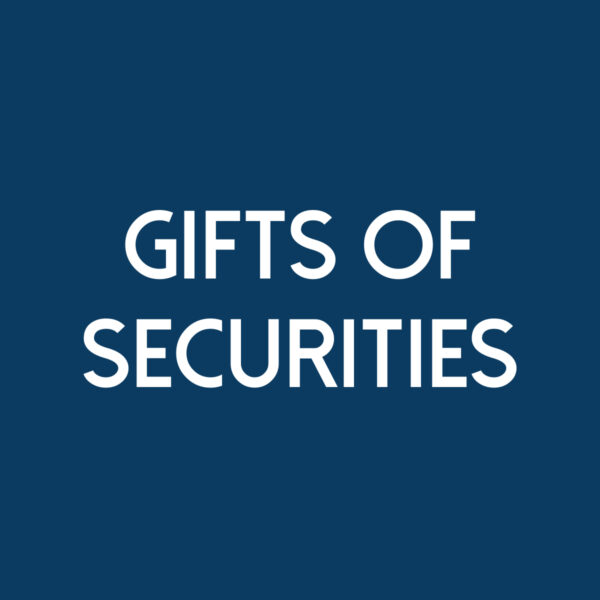 Gifts of Securities